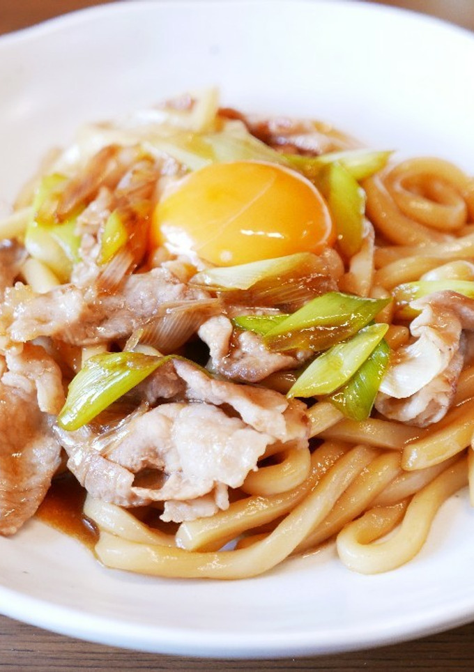すき焼き風うどん-レシピのメイン写真