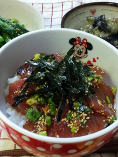 簡単♪美味しい!マグロ丼-レシピのメイン写真