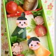 ひな祭りキャラ弁*つるし雛風なお雛様