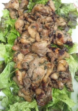 大葉と鶏肉のあっさり炒め-レシピのメイン写真
