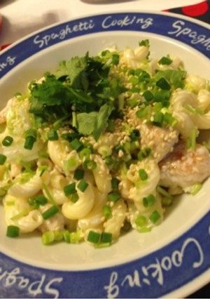 ふわっ鳥肉の和風クリームパスタ♡-レシピのメイン写真