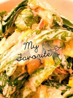 簡単☆レタスシーチキンサラダ-レシピのメイン写真
