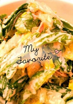 簡単☆レタスシーチキンサラダ-レシピのメイン写真