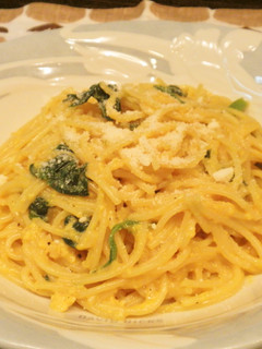 簡単♪釜玉風パスタ♡-レシピのメイン写真