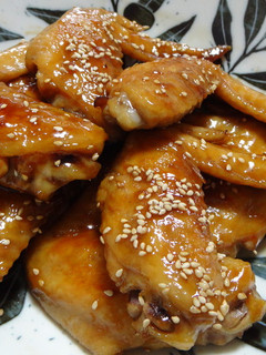 鳥手羽先の照り焼き-レシピのメイン写真