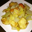 ぷるんっ!揚げ豆腐と野菜のうま煮〜‼