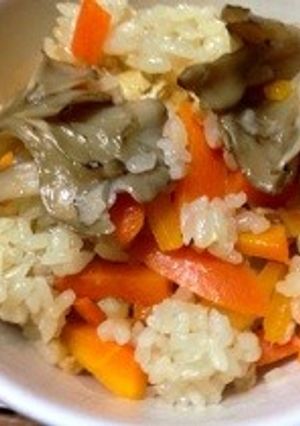 舞茸の炊き込みごはん-レシピのメイン写真