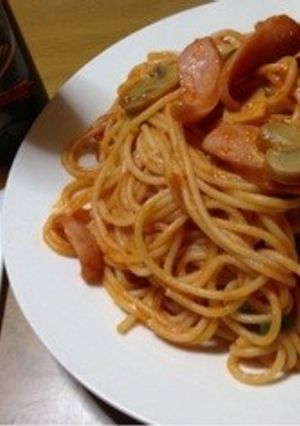 喫茶店の♡ケチャだけ! ナポリタン-レシピのメイン写真