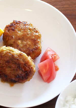 ごはんにあうキャベツの照り焼きつくね-レシピのメイン写真