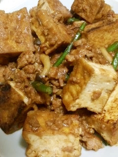 厚揚げの肉みそ炒め-レシピのメイン写真