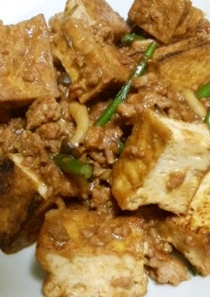 厚揚げの肉みそ炒め-レシピのメイン写真
