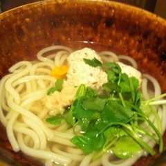 ふんわり豆腐団子いり生姜あんかけうどん-レシピのメイン写真