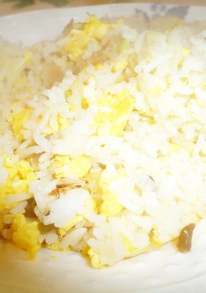 ザーサイとたまごのシンプル炒飯-レシピのメイン写真