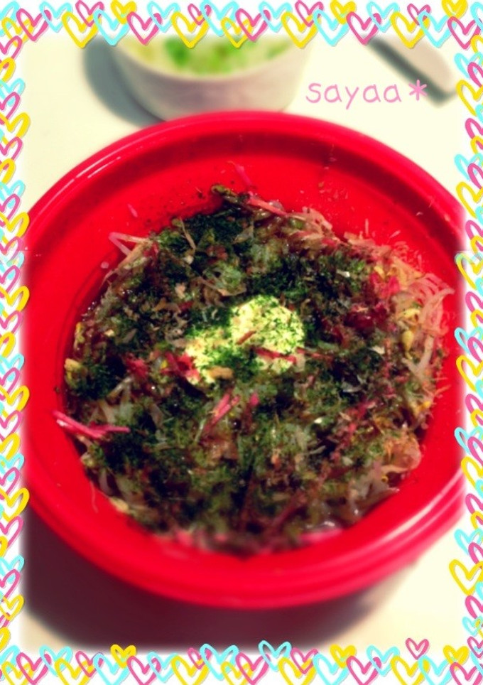 激ウマ！もやしのたこ焼き風サラダ-レシピのメイン写真