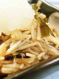 【ご飯が進みすぎる】昆布入りなめたけ-レシピのメイン写真