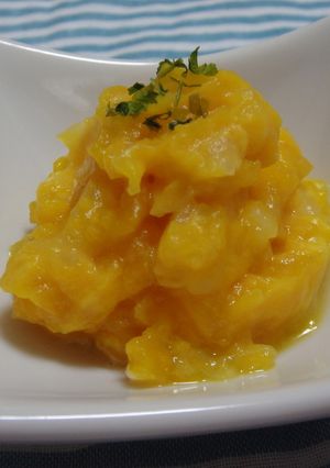 ＊離乳食中期＊かぼちゃサラダ-レシピのメイン写真