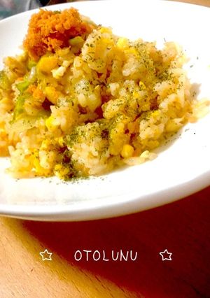 ☆おっ作れる☆鮭フレークレタスチャーハン-レシピのメイン写真