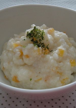 ＊離乳食中期＊高野豆腐入りコロコロ野菜粥-レシピのメイン写真