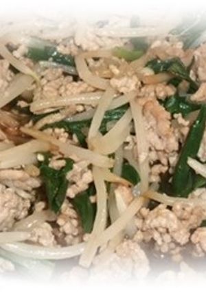 もやしと牛そぼろのナムル風-レシピのメイン写真