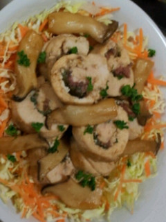 簡単☆梅しそチキンロール-レシピのメイン写真