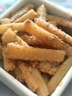 ゴボウのゴマ味噌和え-レシピのメイン写真