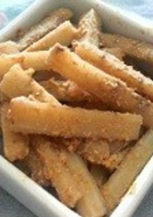 ゴボウのゴマ味噌和え-レシピのメイン写真