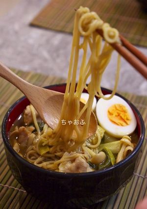 咖哩麵線〜台湾の乾麺で作るカレーうどん〜-レシピのメイン写真