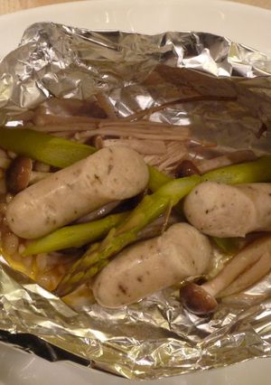 シーセージのホイル焼き-レシピのメイン写真