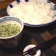 刻んで入れよう。ねばねばそうめんのたれ。