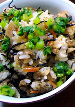ひじきと大根葉の混ぜご飯-レシピのメイン写真