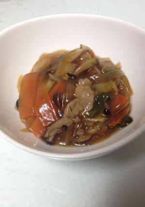 野菜たっぷり中華丼☆あんかけラーメンにも-レシピのメイン写真