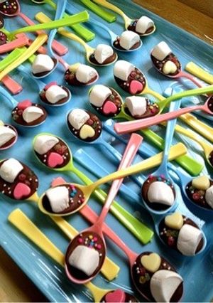バレンタインに♡スプーンチョコ-レシピのメイン写真
