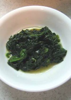 超簡単　ナムル　（ほうれん草）-レシピのメイン写真