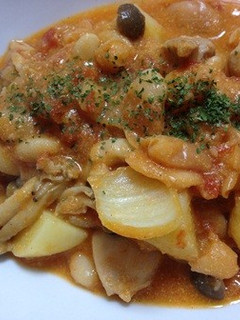 ノンオイル✿チキンと野菜のトマト煮-レシピのメイン写真
