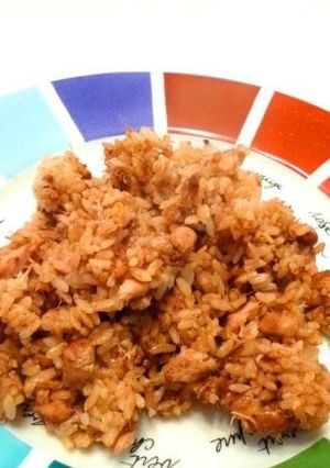 炒り大豆とツナの味噌炊き込み飯-レシピのメイン写真