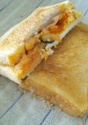 キムチのホットサンド-レシピのメイン写真
