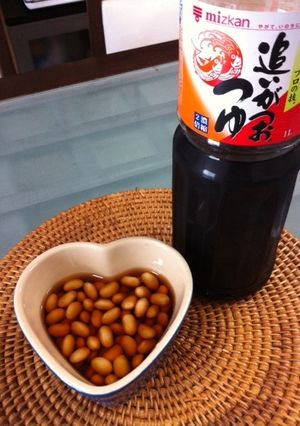 すぐ食べられる☆大豆水煮のめんつゆかけ-レシピのメイン写真
