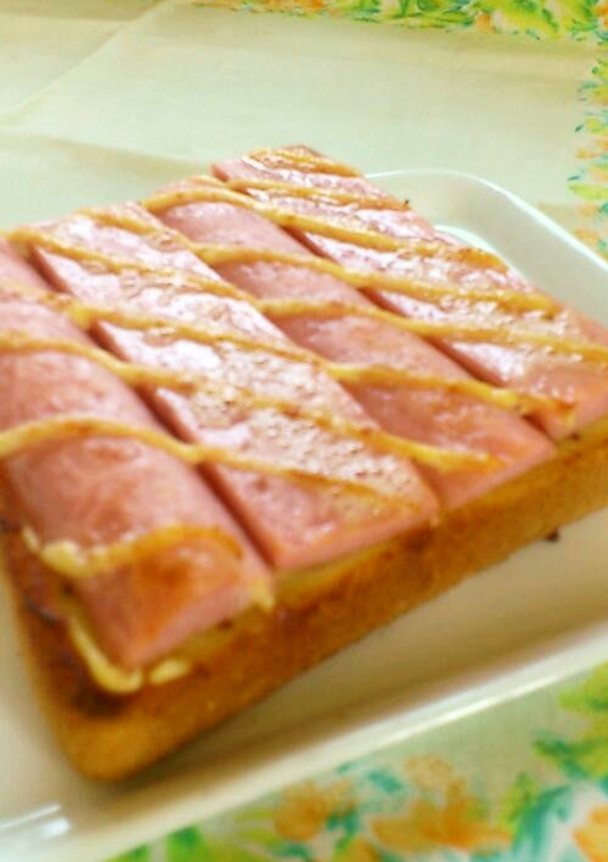こんがりマヨの魚肉ソーセージトースト-レシピのメイン写真
