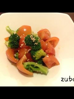 トマトとブロッコリーのナムル-レシピのメイン写真
