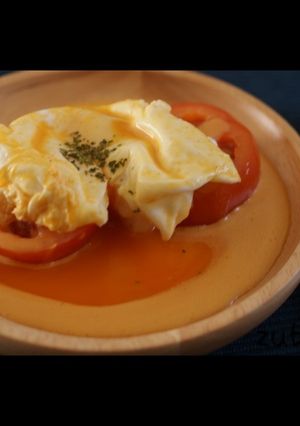 トマトのエッグベネディクト風-レシピのメイン写真