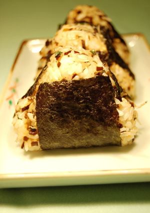 しそ昆布チャーハンのおむすび-レシピのメイン写真