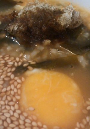 韓国風おかゆ-レシピのメイン写真