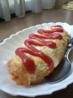 とろーり＊チーズinオムライス-レシピのメイン写真