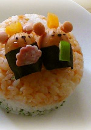 ３月３日お雛様に♪美味しいご飯のひし餅-レシピのメイン写真