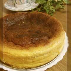 รูปของ 材料3つ♪ふわっしっとり簡単チーズケーキ
