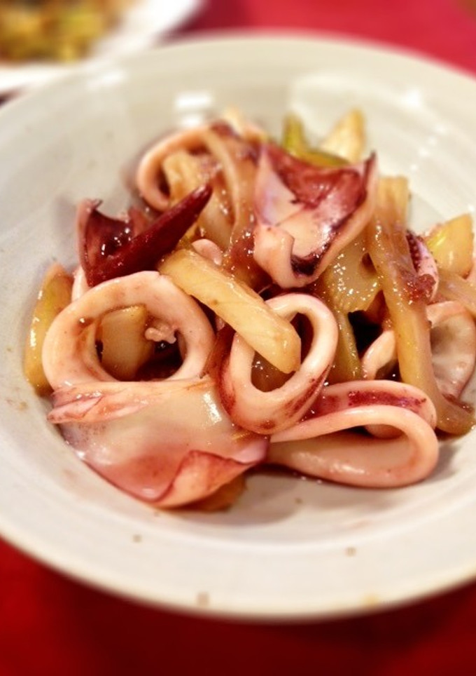 いかとセロリの中華風炒め-レシピのメイン写真