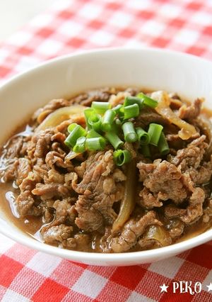 簡単柔らか☆つゆだく牛皿☆牛丼にも♪-レシピのメイン写真