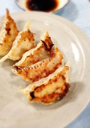 本格豚バラ肉の絶品焼き餃子♪-レシピのメイン写真