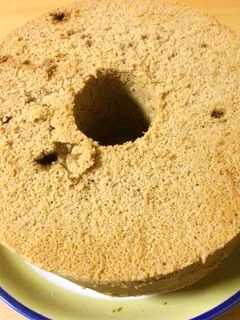 黒糖としょうがのシフォンケーキ-レシピのメイン写真