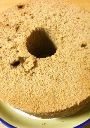 黒糖としょうがのシフォンケーキ-レシピのメイン写真